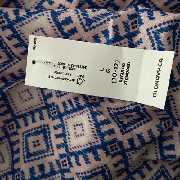 Girls Old Navy Pink & Blue Dress - Picture 5 of 5